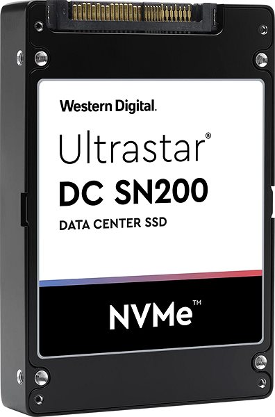 SSD disk WD Ultrastar DC SN200 6,4 TB U.2 Screen