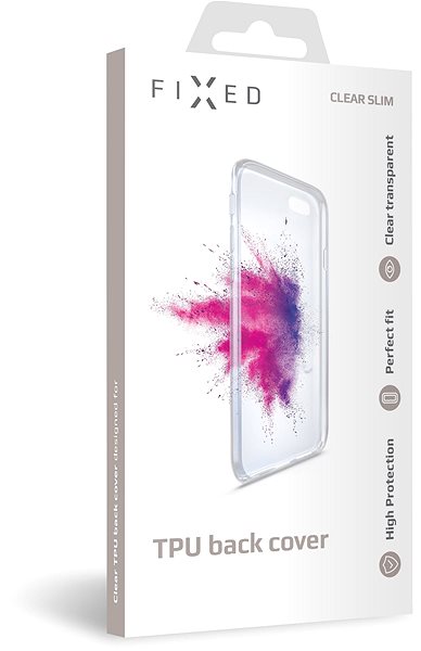 Handyhülle FIXED für Apple iPhone 9 transparent ...