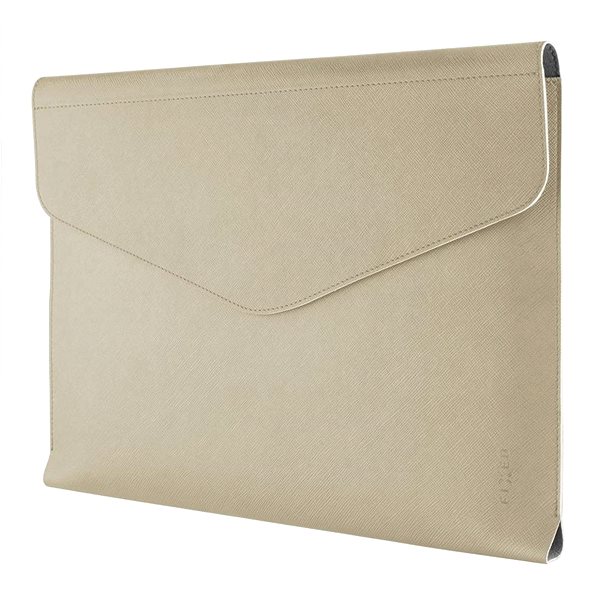 Laptop-Hülle FIXED Siena für Laptops  bis 15,3 Zoll Creme ...