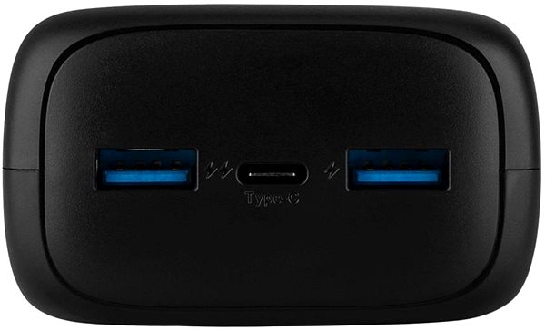 Powerbank FIXED Zen 30 mit LCD-Display und PD-Ausgang - 20 Watt - 30.000 mAh - schwarz ...