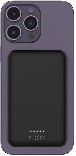 Power Bank FIXED MagZen 2 with wireless charging and MagSafe support 10 000 mAh black ...