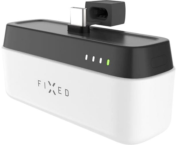 Power Bank FIXED Zen 5 Plug-in with PD output 20W 5 000 mAh white ...