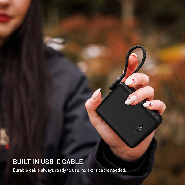Power Bank FIXED Zen 10 Loop with LCD Display and 30W PD Output 10,000mAh Black ...