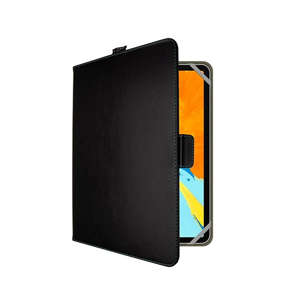 Tablet tok FIXED Novel fekete PU bőrtok + állvány + Stylus zseb Lifestyle