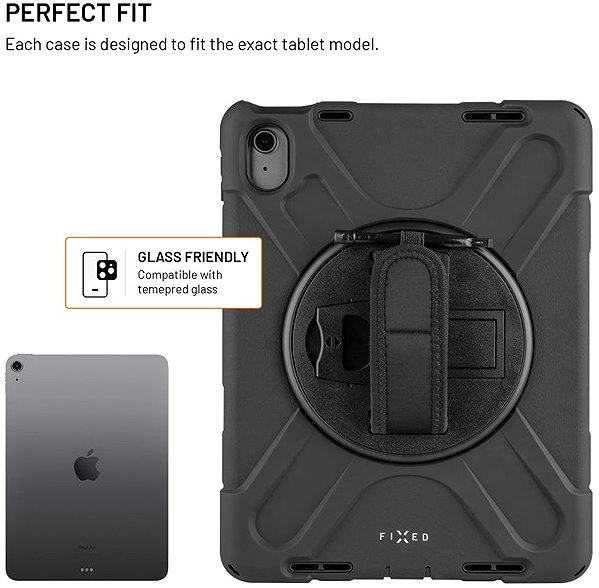 Tablet-Case FIXED Rugged Tab Case mit Ständer für das Apple iPad 10.9
