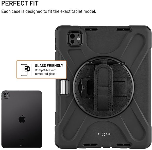 Tablet-Case FIXED Rugged Tab Case mit Ständer für das Apple iPad Pro 11