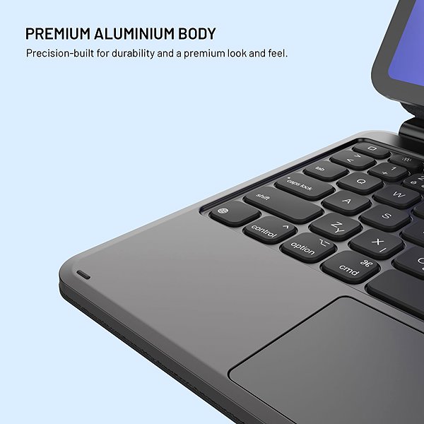 Puzdro na tablet s klávesnicou FIXED Typee Alu pre Apple iPad Pro 11