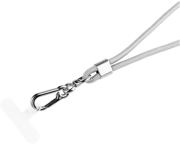 Schlüsselband für Telefon FIXED NeckUni für Handys mit Rückenabdeckung grau ...