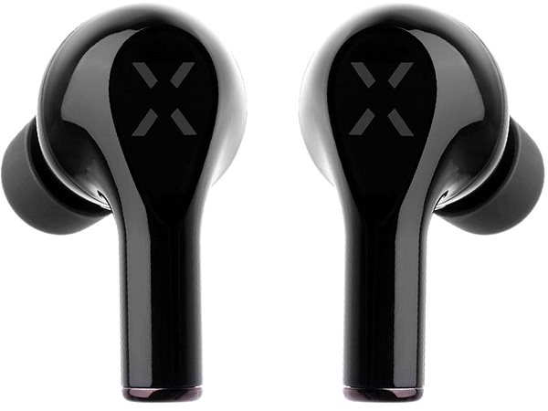 Bezdrôtové slúchadlá FIXED Boom Pods 2 s bezdrôtovým nabíjaním čierne Zadná strana