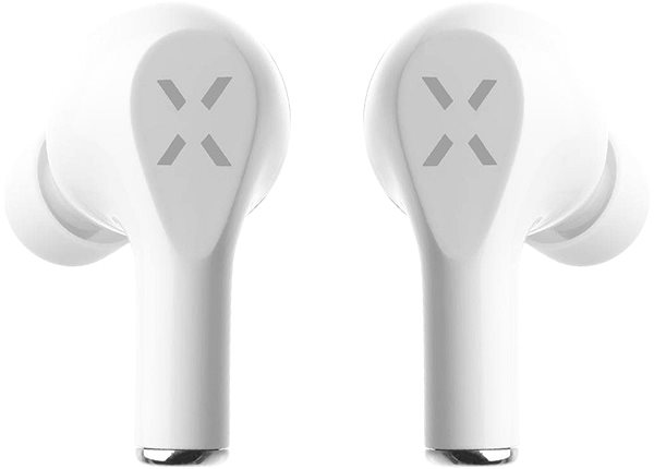 Wireless Headphones FIXED Boom Pods 2 with Wireless Charging, White Back page