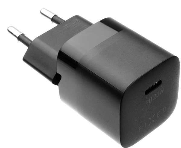 Netzladegerät FIXED PD Rapid Charge Mini mit USB-C-Ausgang und PD-Unterstützung - 20 Watt - schwarz ...
