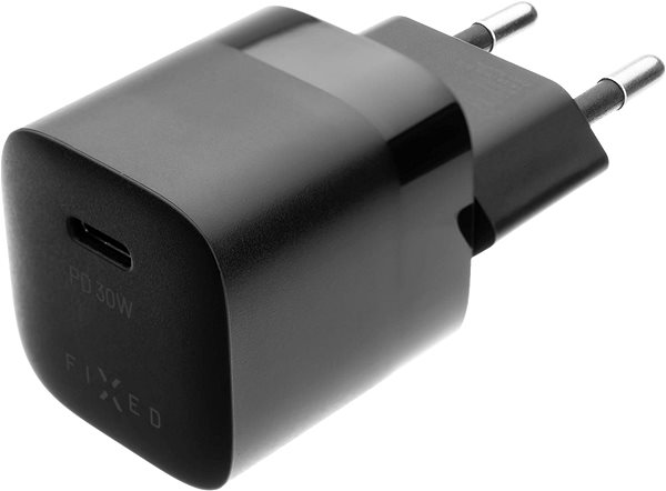 Nabíjačka do siete FIXED PD Rapid Charge Mini s USB-C výstupom a podporou PD 30 W čierna ...