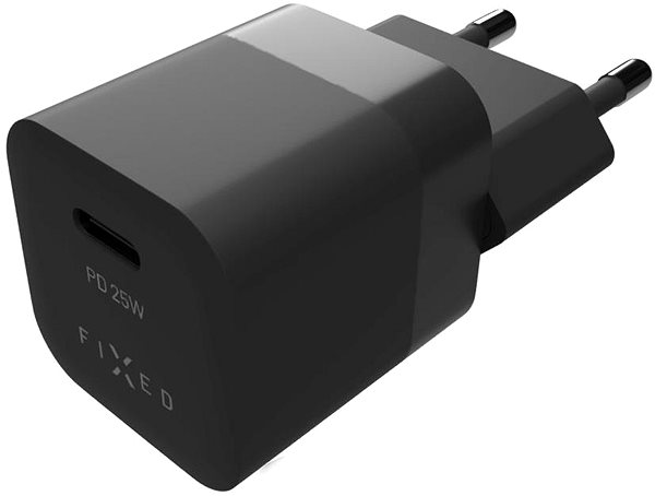 Netzladegerät FIXED PD Rapid Charge Mini mit USB-C-Ausgang und PD-Unterstützung 25W schwarz ...