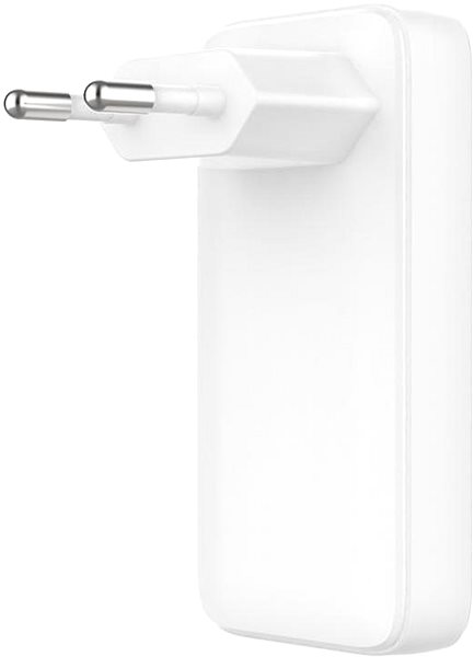 Wall Charger FIXED Slim GaN with 2x USB-C output and PD 45W support white ...