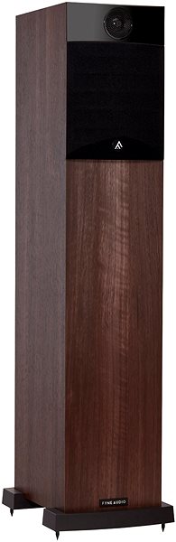 Speaker Fyne F302 Walnut - 1 pc Lateral view