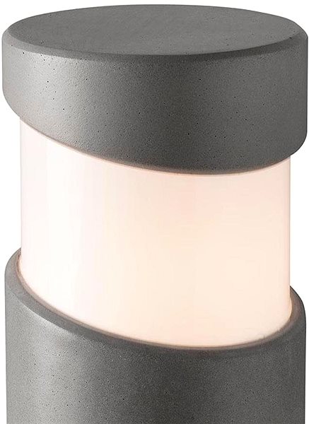 Garden Lighting FARO 74142 - Outdoor Lamp BLOCK 1xE27/15W/230V IP65 Screen