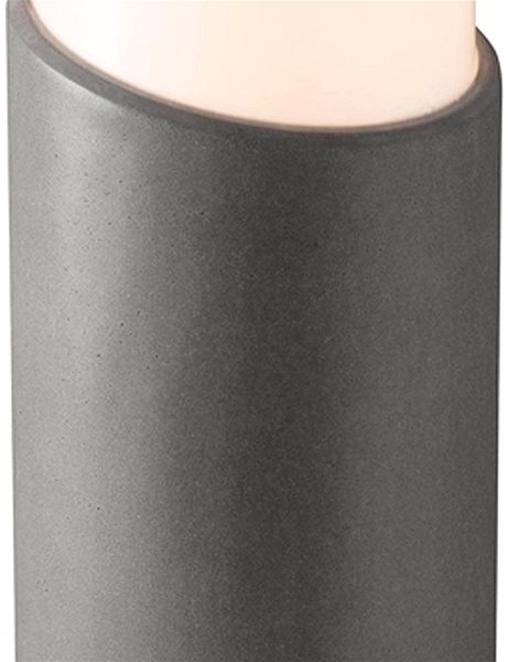 Garden Lighting FARO 74142 - Outdoor Lamp BLOCK 1xE27/15W/230V IP65 Lateral view