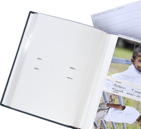 Photo Album Focus Base Line Canvas Super 200 10 × 15, Blue ...