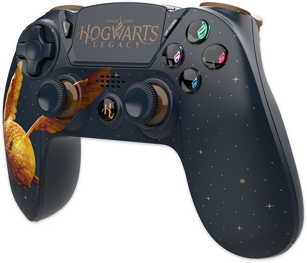 Gamepad Freaks and Geeks Wireless Controller - Hogwarts Legacy Golden Snidget - PS4 ...
