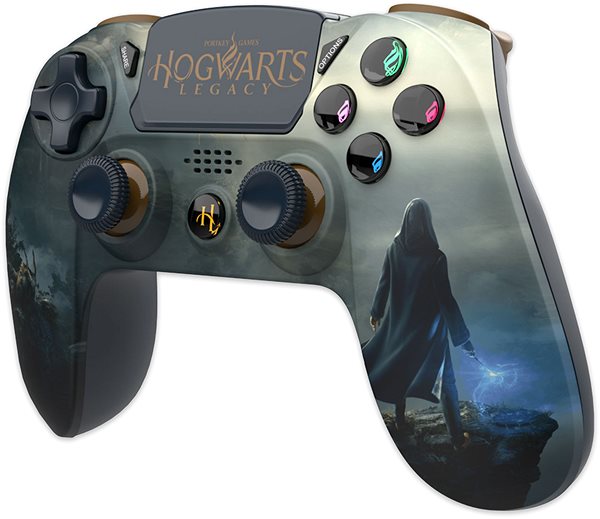 Gamepad Freaks and Geeks Wireless Controller – Hogwarts Legacy Landscape – PS4 ...