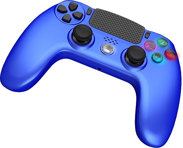 Gamepad Freaks and Geeks Wireless Controller - Metal Blue - PS4 ...