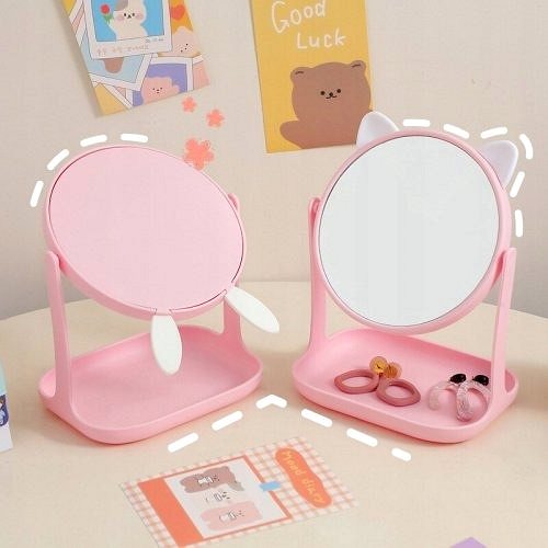 Makeup Mirror eCa cosmetic mirror on a pink stand ...