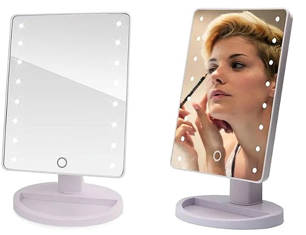 Makeup Mirror Verk mirror 16 LED white ...