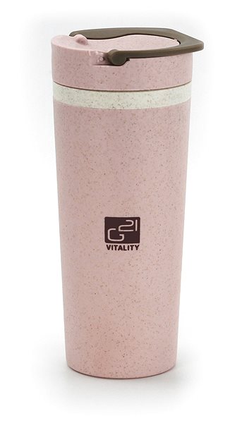 Thermal Mug G21 beECO Americano 450 ml, pink ...