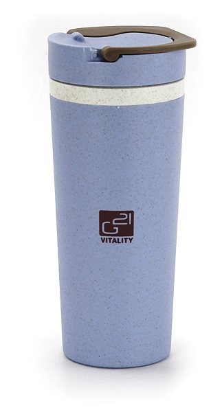 Thermal Mug G21 beECO Americano 450 ml, blue ...
