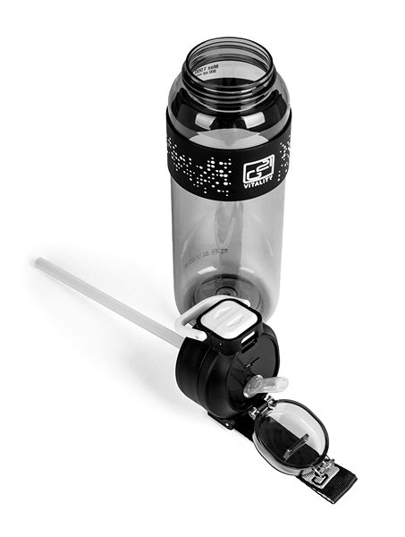 Trinkflasche G21 Trinkflasche 1000 ml grau ...