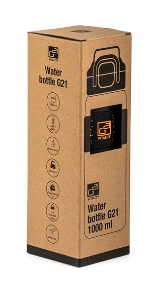 Kulacs G21 Ivópalack, 1000 ml, szürke-deres ...
