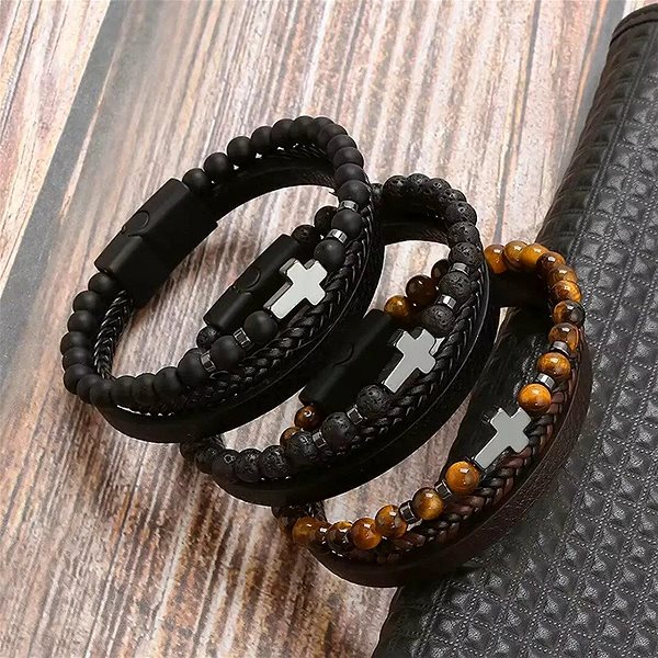 GAIRA Tiger's Eye Bracelet 317-10 Red.