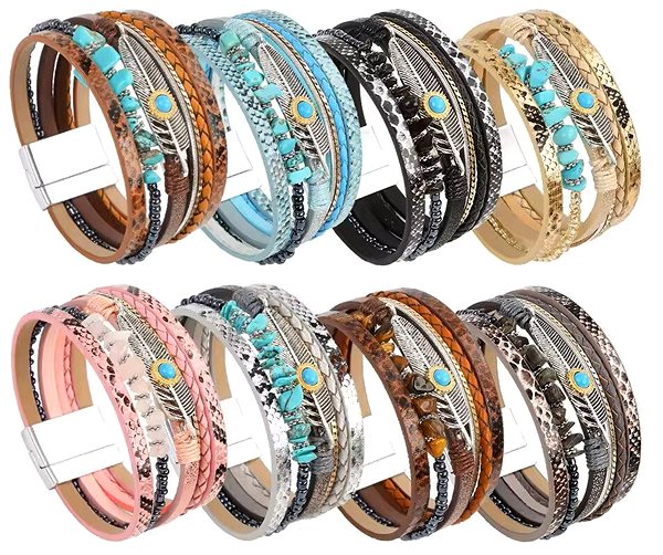 GAIRA Boho Bracelet 3157 Dark Brown.