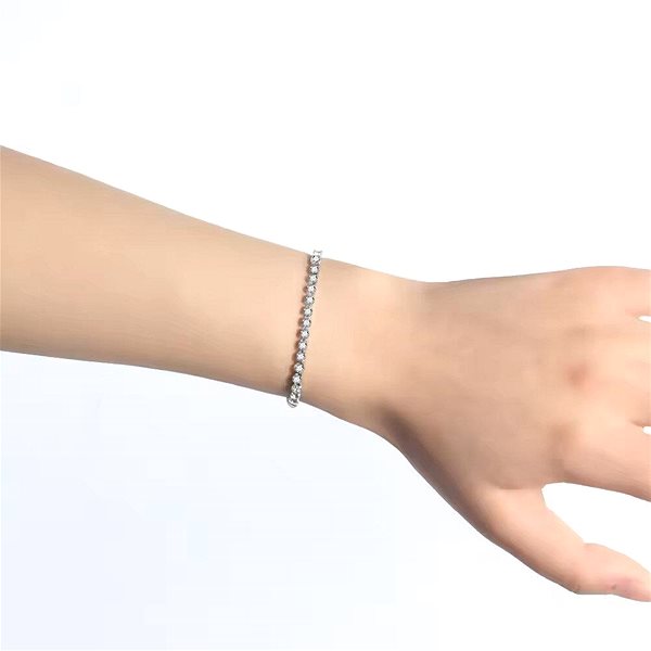 GAIRA Bracelet 3284 Silver Clear Zirconia.