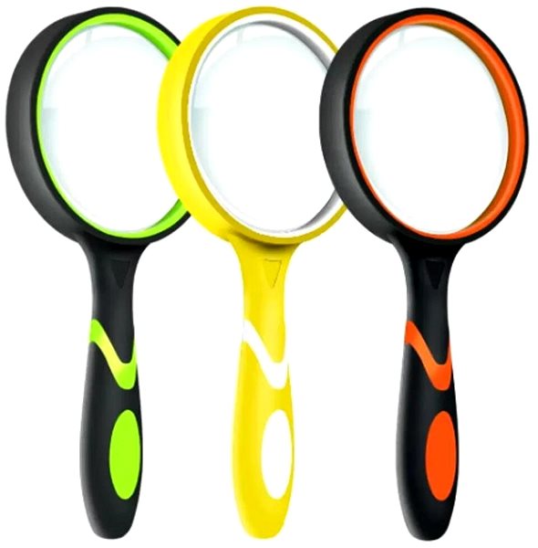 Magnifier GAIRA Magnifier 100 mm 10× green .