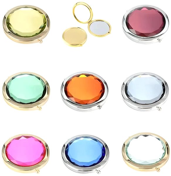 Makeup Mirror GAIRA Cosmetic mirror Crystal 7722-21 ...