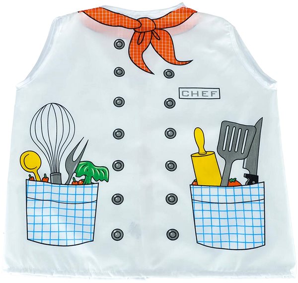KIK KX4301 Carnival Chef/Baker Costume 3–8 years.