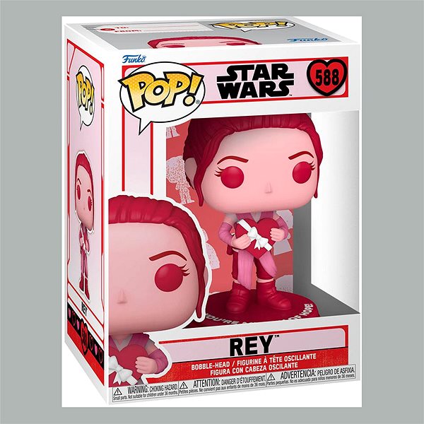 Figure Funko POP! Star Wars Valentines Rey ...