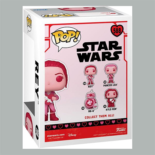 Figure Funko POP! Star Wars Valentines Rey ...