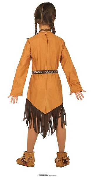 Kostým GUIRCA Detský kostým indiánky Wiwa ...