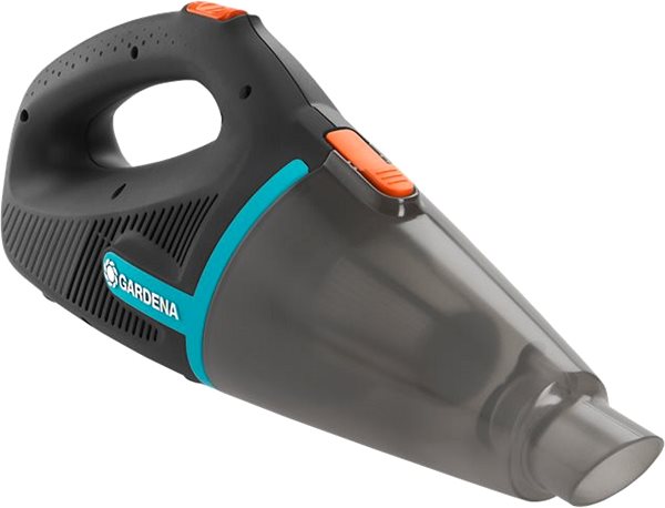 Handheld Vacuum Gardena Cordless Outdoor Hand Vacuum Cleaner EasyClean Li Lateral view