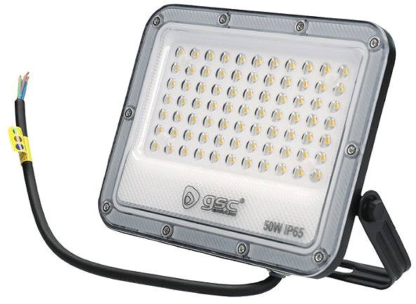 LED Reflector Garsaco Premium ultra-thin LED spotlight grey, 50 W 4800 lm, warm light colour ...
