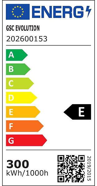 LED Reflector Garsaco Premium ultra-thin LED spotlight grey, 300 W 28500 lm, cold light colour Energy label