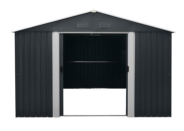 Záhradný domček RIWALL PRO RMSA 12 × 10 Anthracite ...