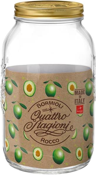 Cooking jars Bormioli Rocco Cooking jars Quattro Stagioni 3 l, 6 pcs .