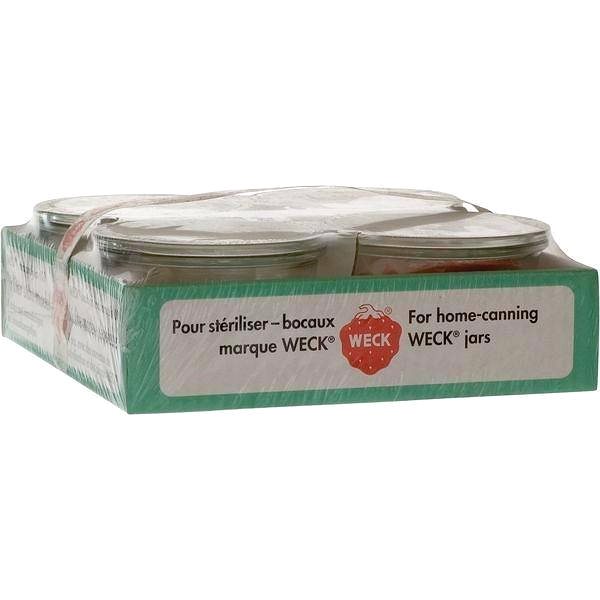 Cooking jars Weck Cooking jars 250 ml 4pcs lid seal clamps 4pcs .