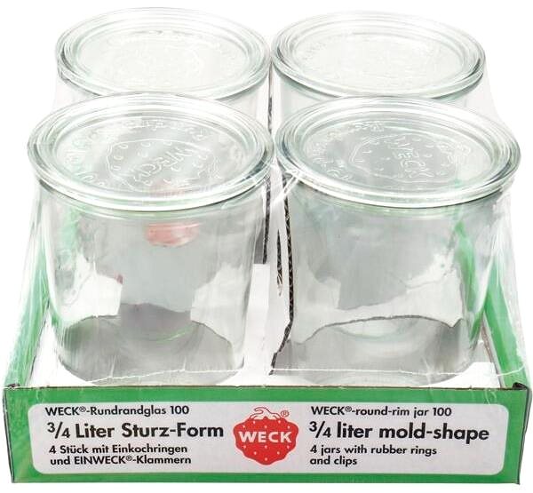 Cooking jars Weck Cooking jars 750 ml, 4pcs .