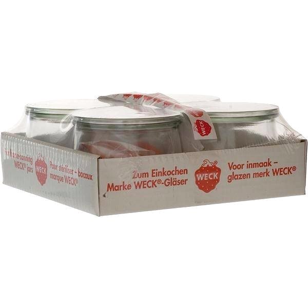 Cooking jars Weck Cooking jars tulip 500 ml, 4pcs .