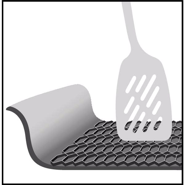 Frying pan Spring Non-stick pan Vulcano Cut Resist 28 cm, induction .