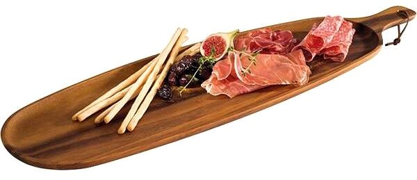 Serving board Serving board 51,5 × 18 cm APS, acacia wood .